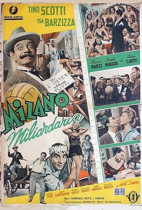Milano miliardariaのポスター