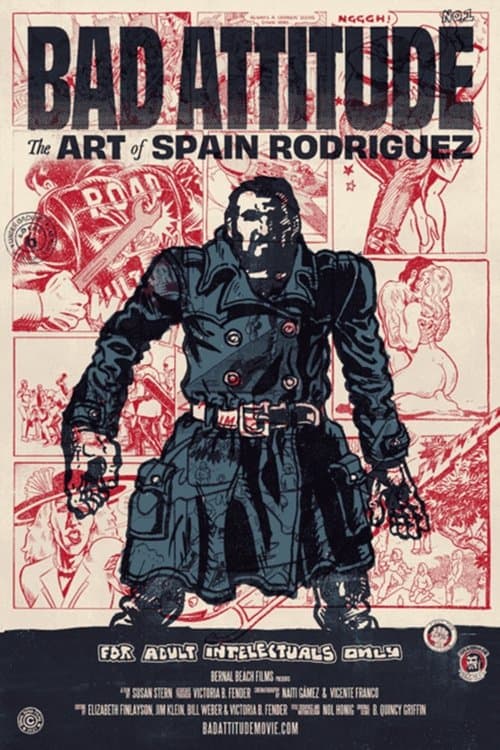 Bad Attitude: The Art of Spain Rodriguezのポスター