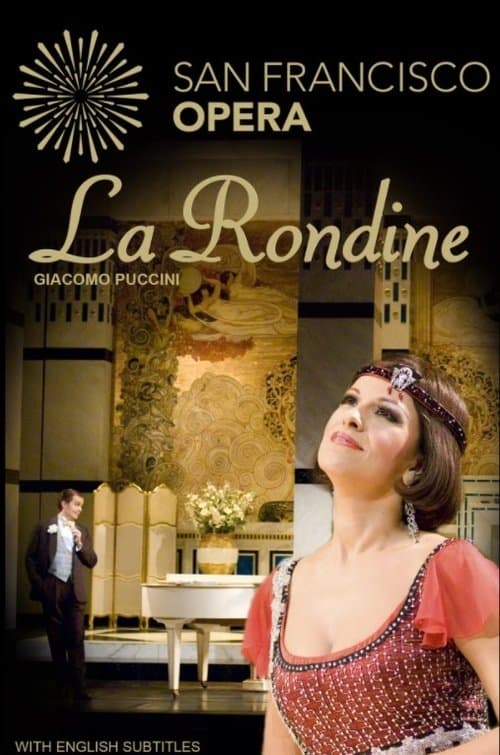 La Rondine - San Francisco Operaのポスター