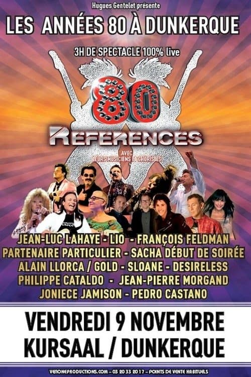 Les années 80, le grand concertのポスター