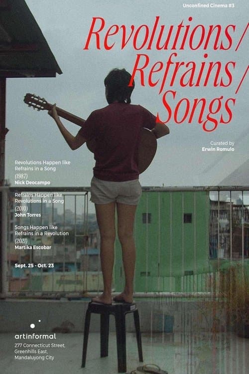 Songs Happen Like Refrains in a Revolutionのポスター