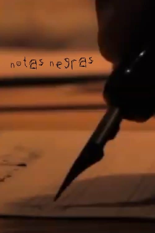 Notas negrasのポスター