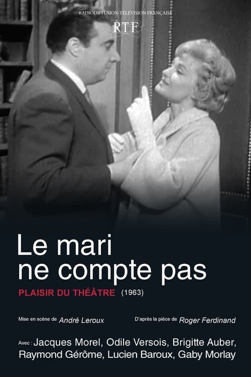 Le mari ne compte pasのポスター