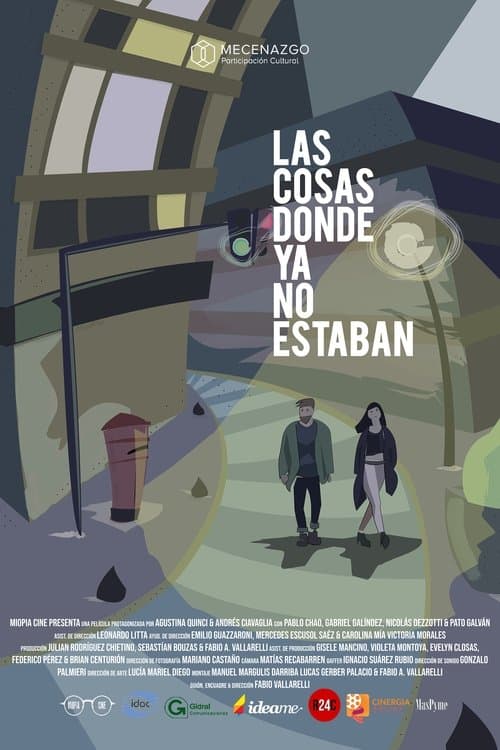 Las cosas donde ya no estabanのポスター