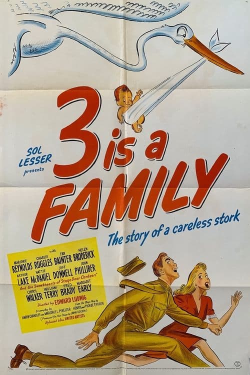 3 Is a Familyのポスター