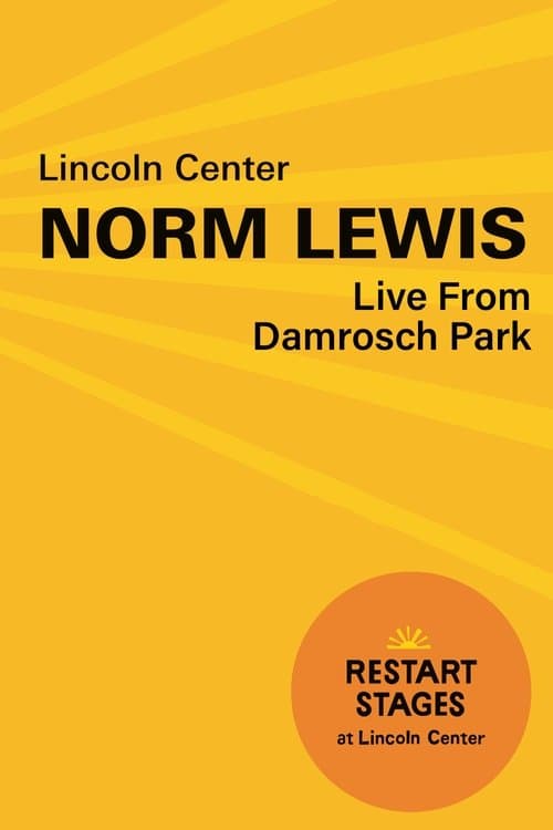 Norm Lewis at Damrosch Parkのポスター