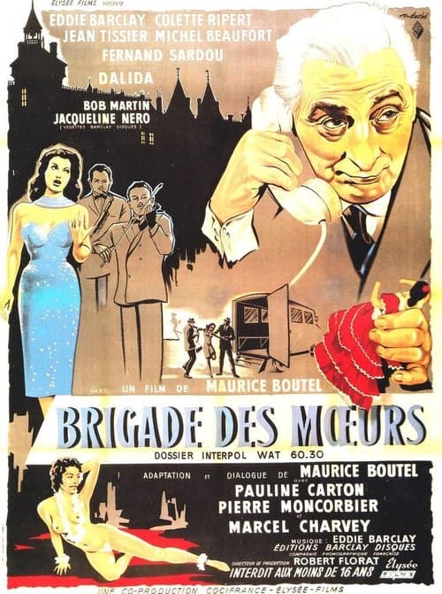 Brigade des mœursのポスター