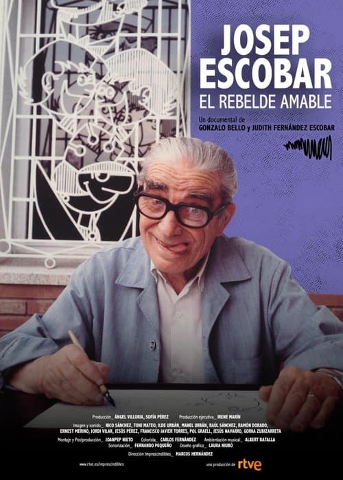 Josep Escobar: El rebelde amableのポスター