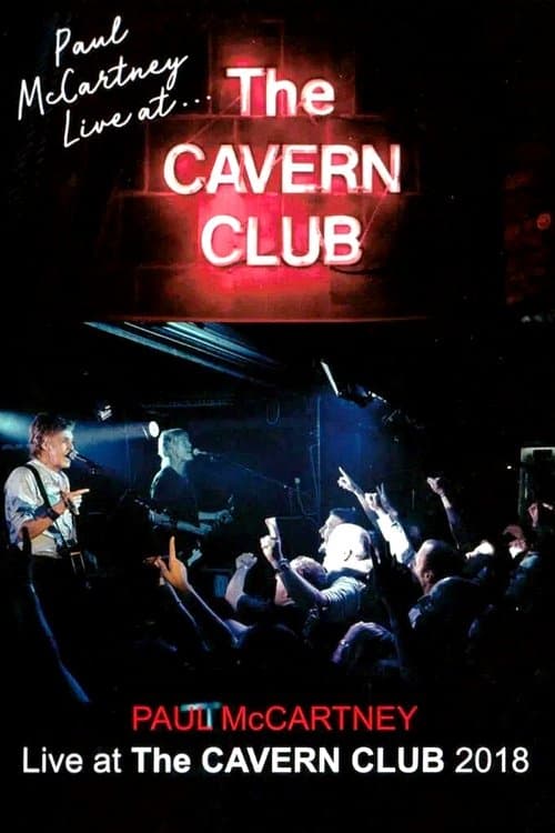 Paul McCartney Live at the Cavern Clubのポスター