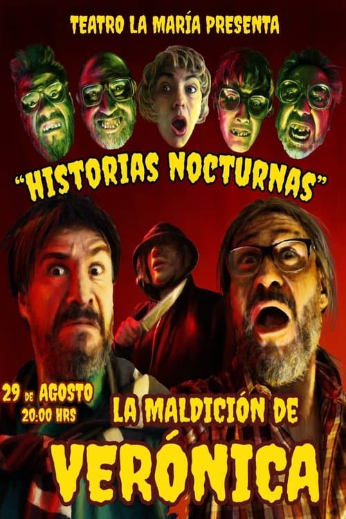 "Historias Nocturnas 4" - La maldición de Verónicaのポスター