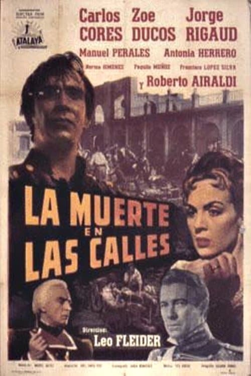 La muerte en las callesのポスター