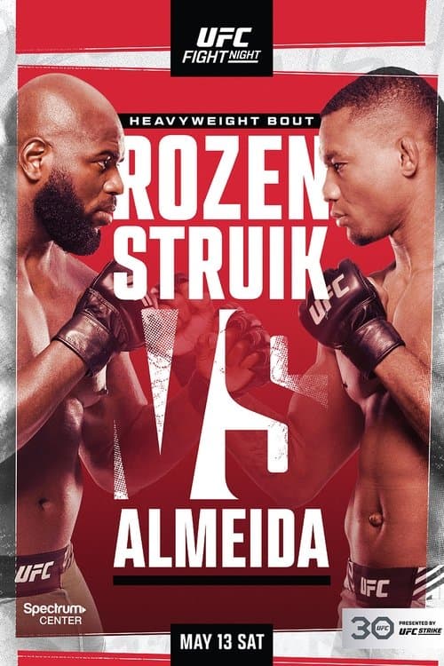 UFC on ABC 4: Rozenstruik vs. Almeidaのポスター