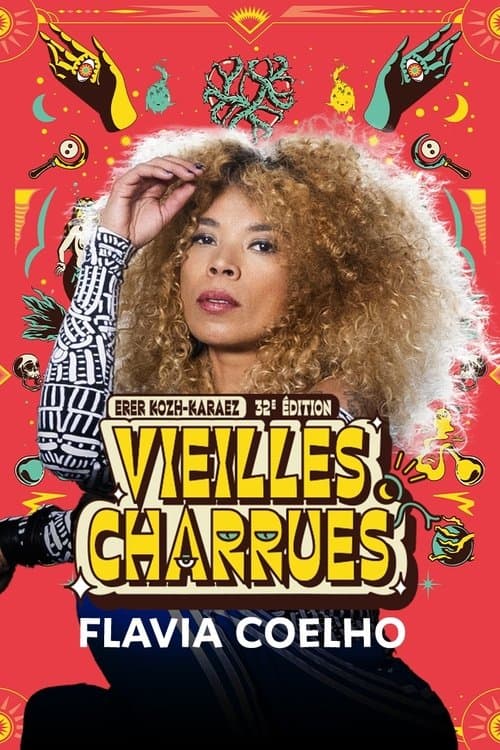 Flavia Coelho en concert aux Vieilles Charrues 2024のポスター