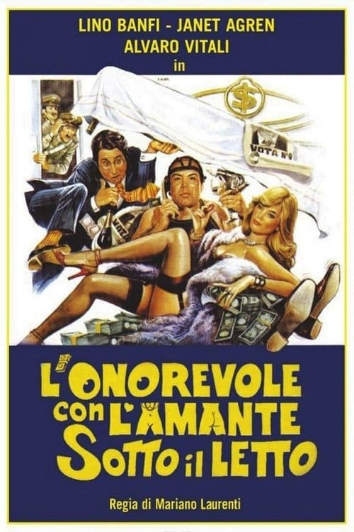 L'onorevole con l'amante sotto il lettoのポスター