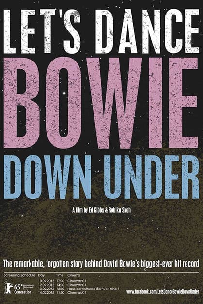 Let's Dance: Bowie Down Underのポスター