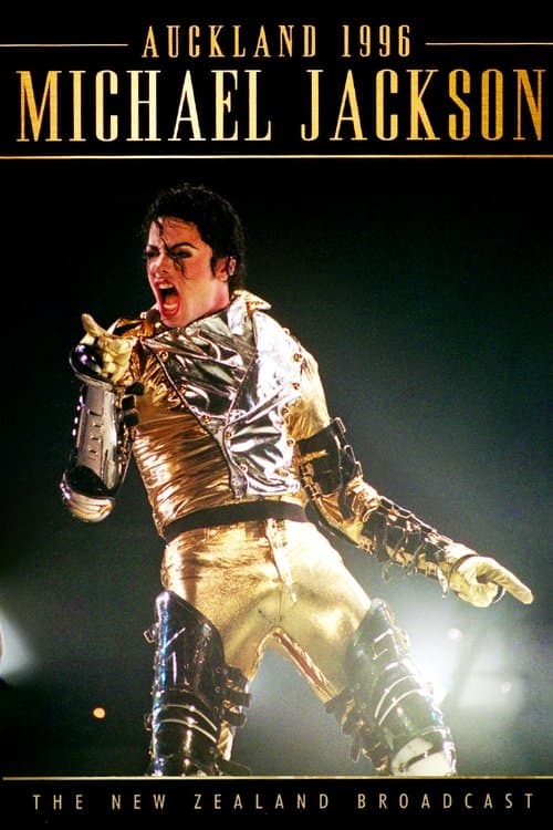 Michael Jackson's HIStory Tour Live in Auckland 1996のポスター