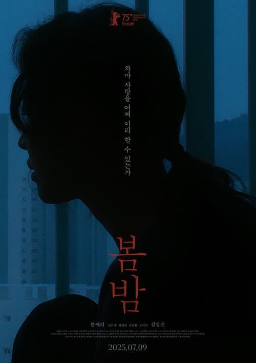 봄밤のポスター