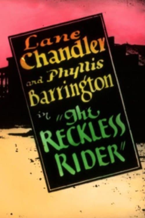 The Reckless Riderのポスター