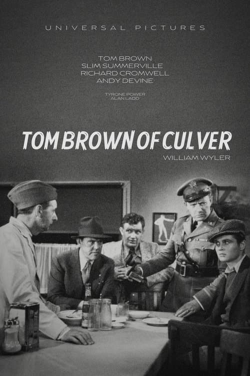 Tom Brown of Culverのポスター