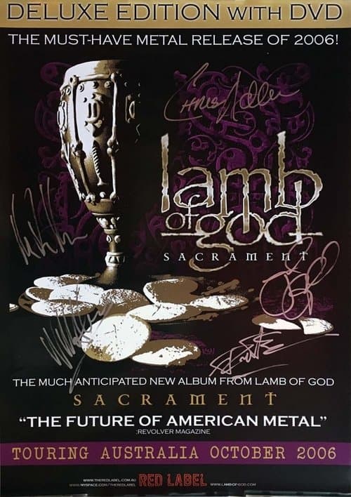 Lamb of God: The Making of Sacramentのポスター