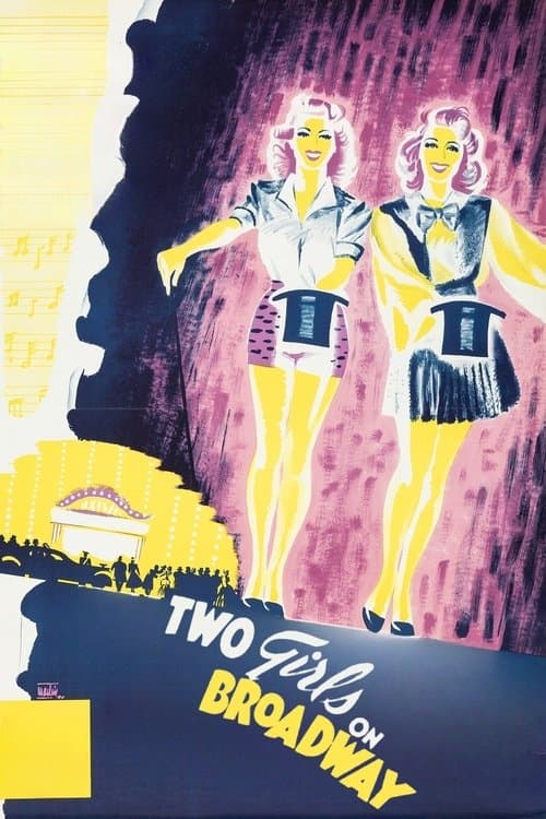 Two Girls on Broadwayのポスター