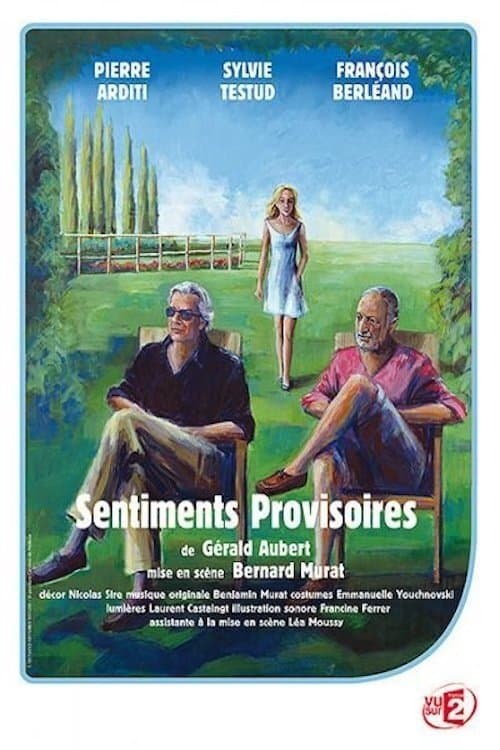 Sentiments provisoiresのポスター