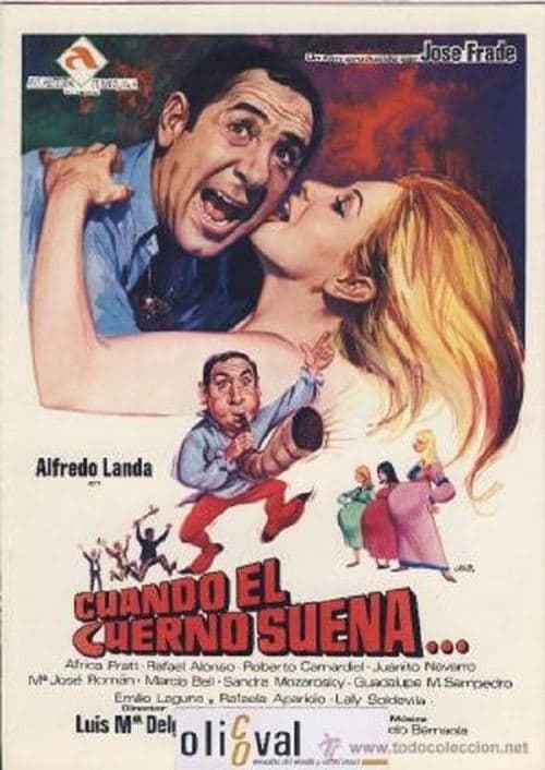 Cuando el cuerno suenaのポスター