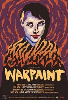 Warpaintのポスター