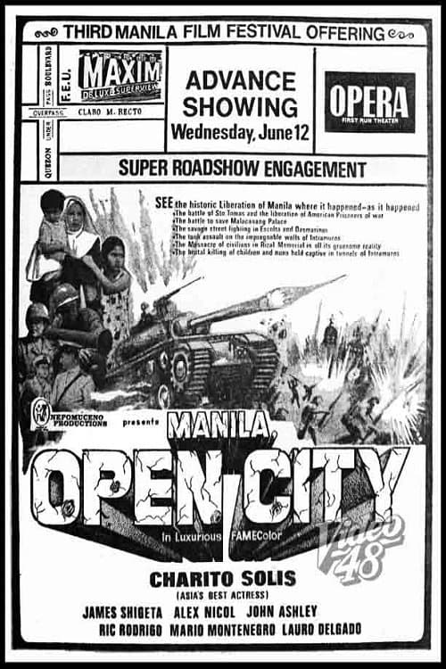 Manila, Open Cityのポスター