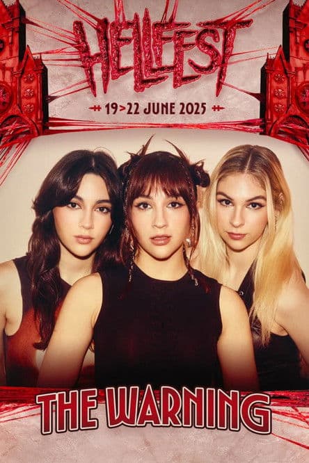 The Warning - Hellfest 2025のポスター