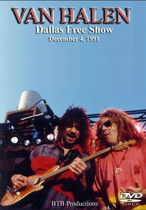 Van Halen: Dallas Free Showのポスター