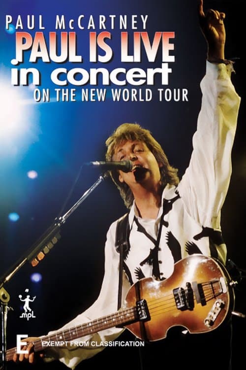 Paul Is Live In Concert – On the New World Tourのポスター