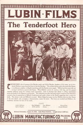 The Tenderfoot Heroのポスター