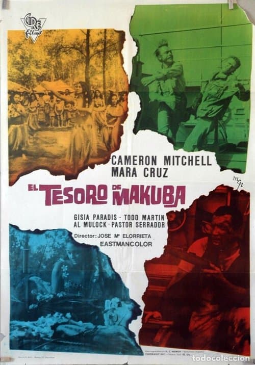 El tesoro de Makubaのポスター