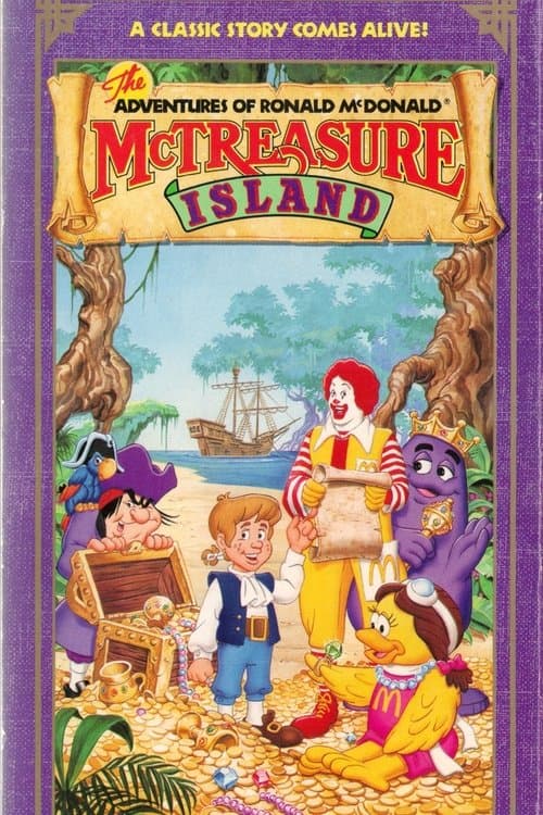 The Adventures of Ronald McDonald: McTreasure Islandのポスター