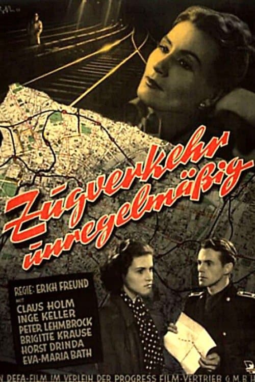 Zugverkehr unregelmäßigのポスター