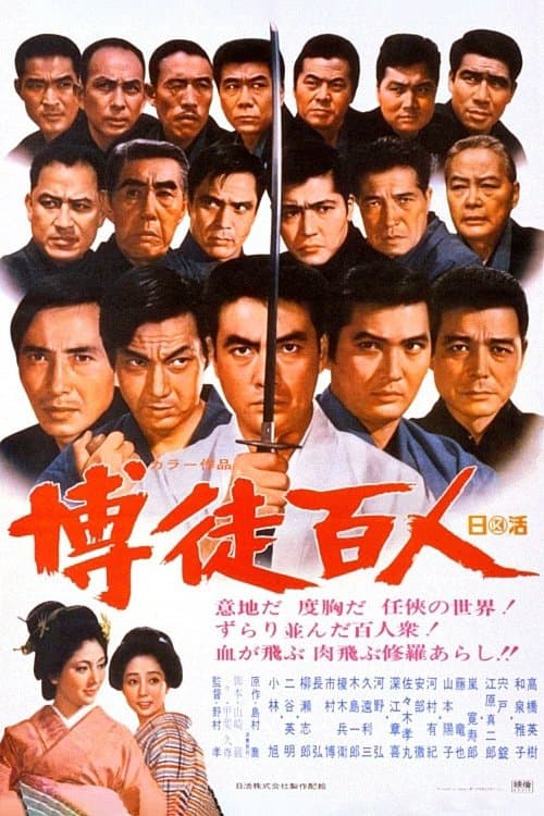 博徒百人のポスター