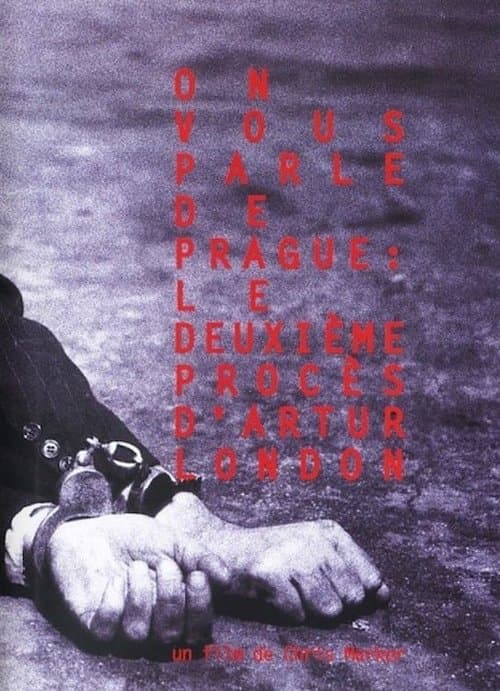 On vous parle de Prague : Le Deuxième Procès d'Artur Londonのポスター