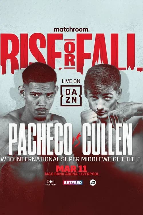 Diego Pacheco vs. Jack Cullenのポスター