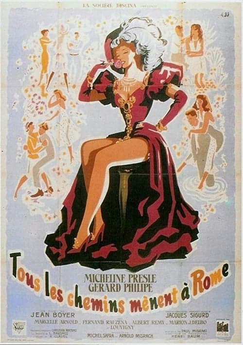 Tous les chemins mènent à Romeのポスター