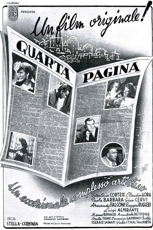 Quarta paginaのポスター