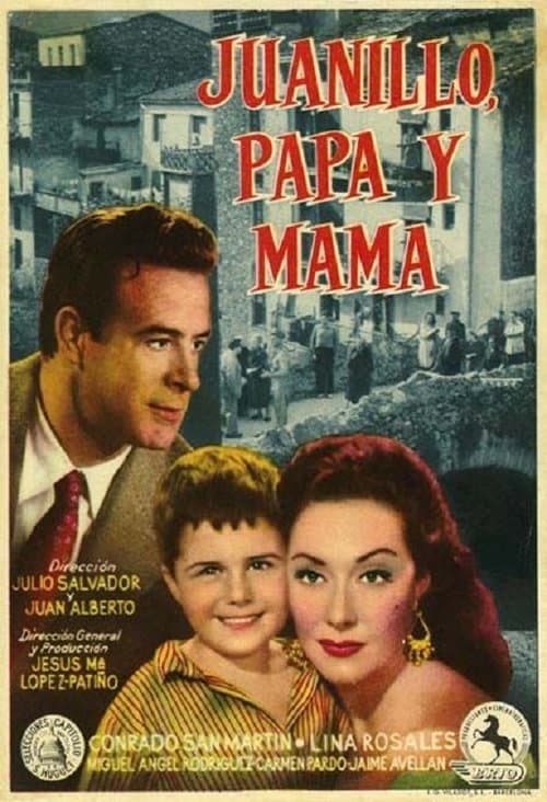 Juanillo, papá y mamáのポスター