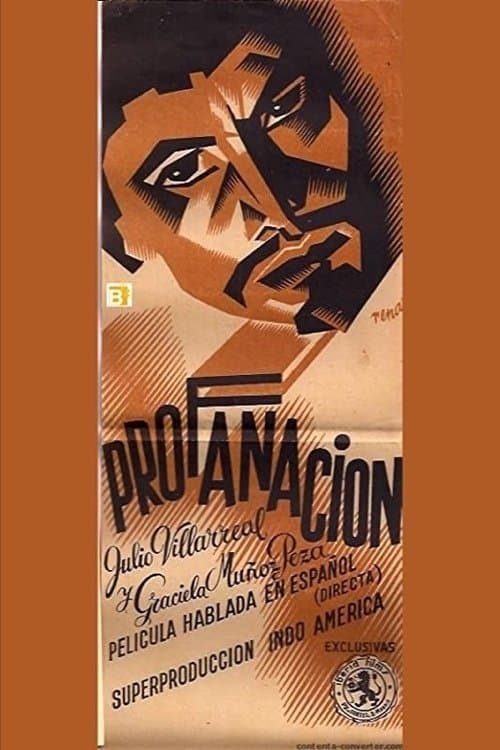 Profanaciónのポスター