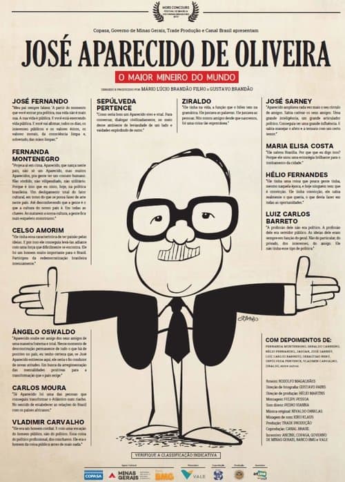 José Aparecido de Oliveira – O Maior Mineiro do Mundoのポスター