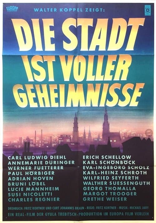 Die Stadt ist voller Geheimnisseのポスター