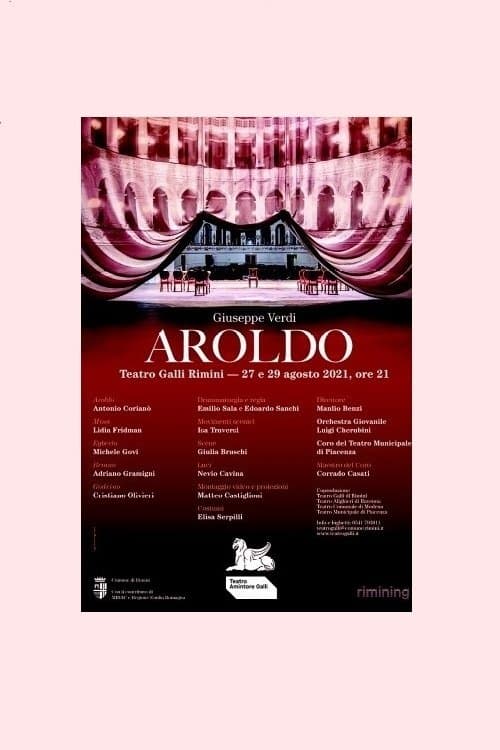 Aroldo - Teatro Amintore Galliのポスター