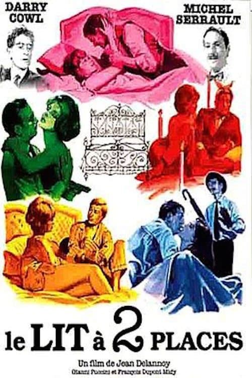 Le lit à deux placesのポスター