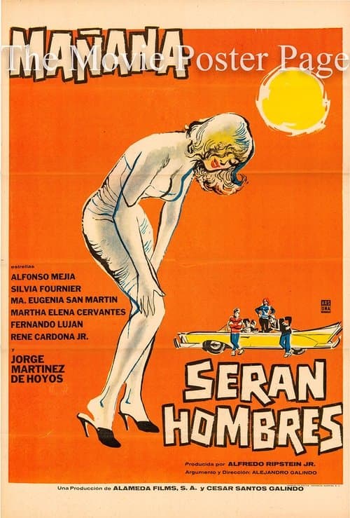 Mañana serán hombresのポスター