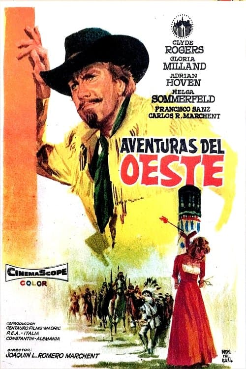 Aventuras del Oesteのポスター