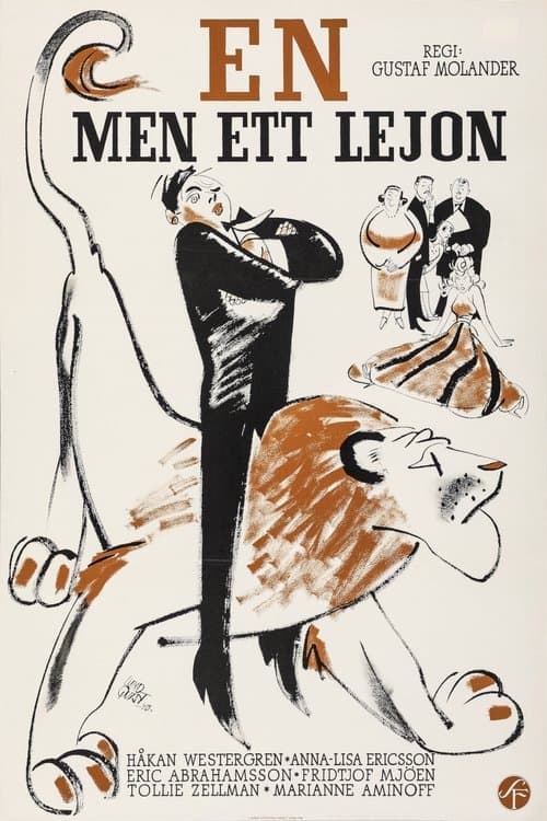 En, men ett lejonのポスター